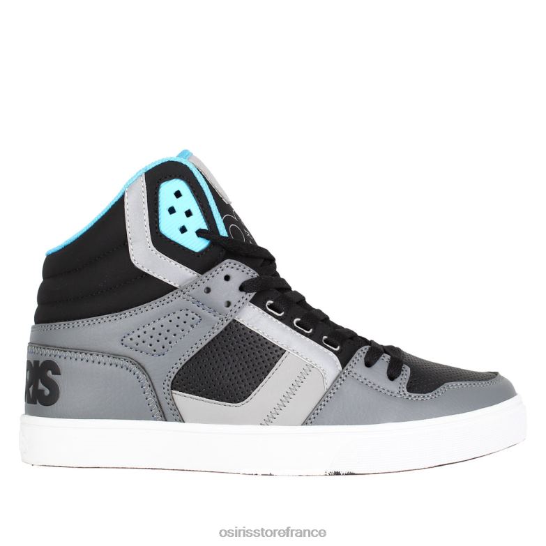 Osiris clone gris/noir/cyan JV0Z435 chaussure