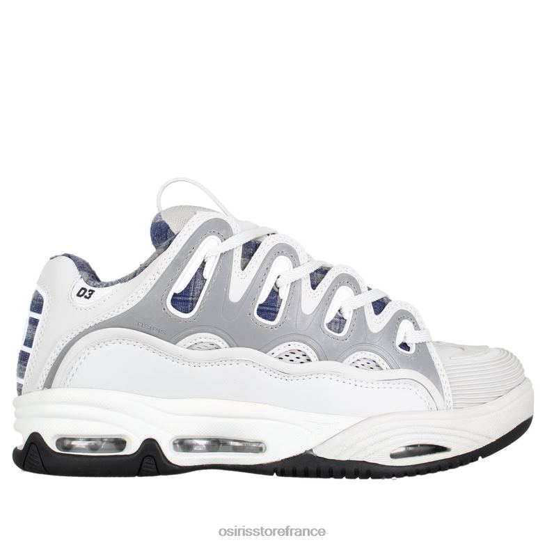 Osiris d3 2001 gris/flanelle/blanc JV0Z42 chaussure