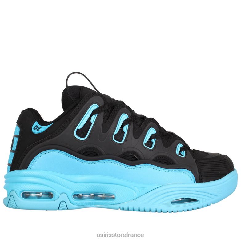 Osiris d3 2001 noir/cyan JV0Z41 chaussure