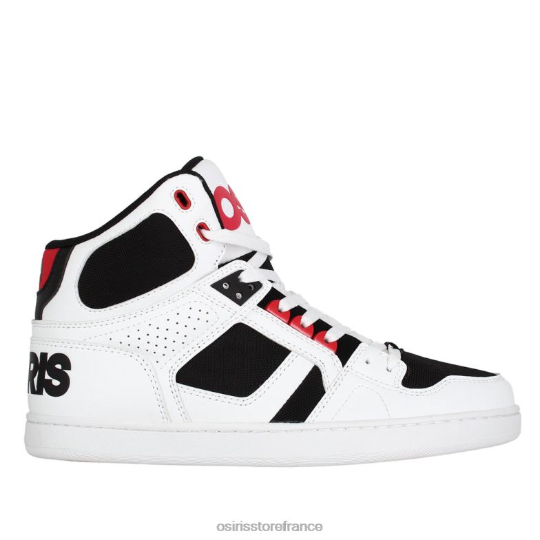 Osiris unisexe New York 83 CLK 6N4H816 chaussure blanc/noir/rouge