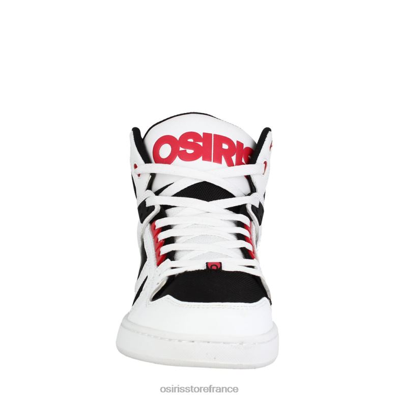 Osiris unisexe New York 83 CLK 6N4H816 chaussure blanc/noir/rouge