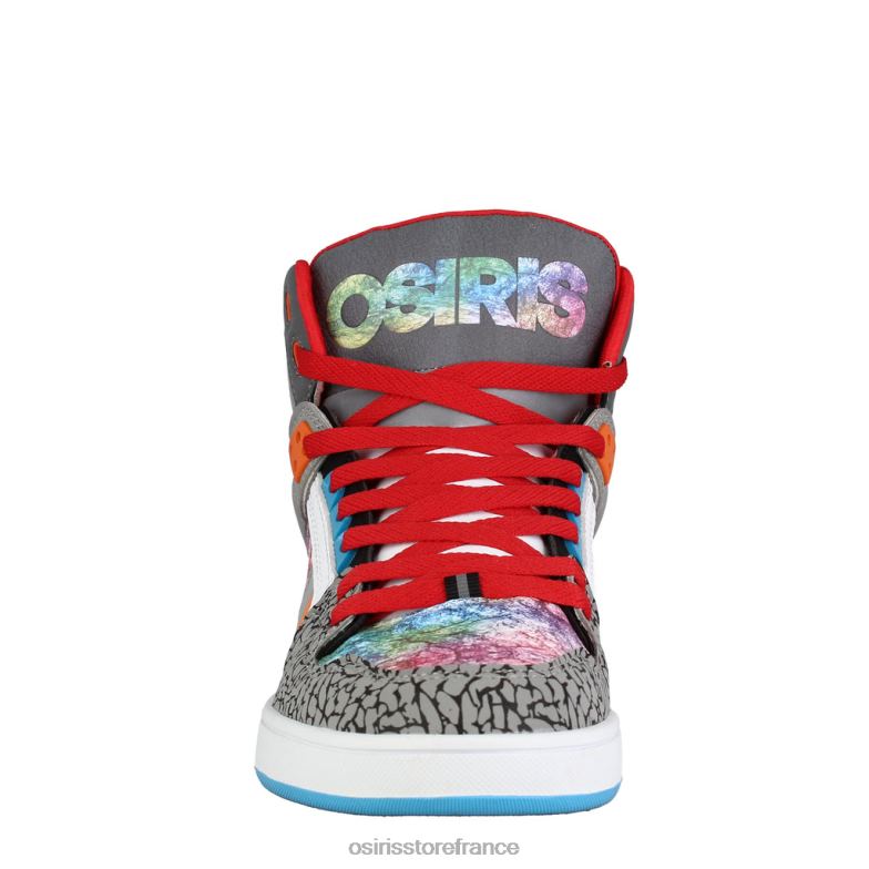 Osiris unisexe New York 83 CLK 6N4H817 chaussure gris/aurore