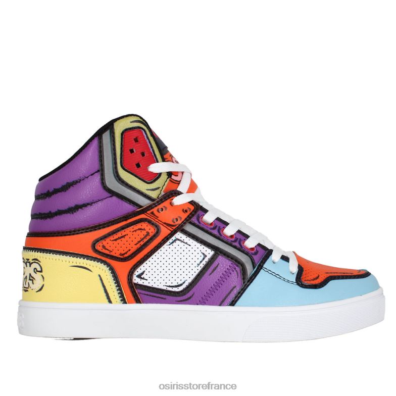 Osiris unisexe cloner 6N4H822 chaussure blanc/croquis