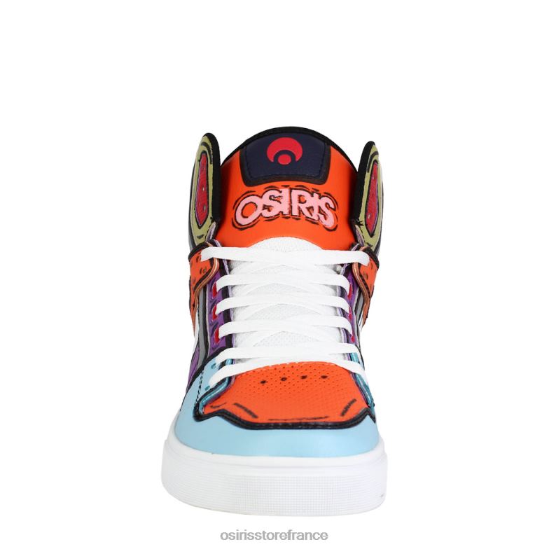 Osiris unisexe cloner 6N4H822 chaussure blanc/croquis