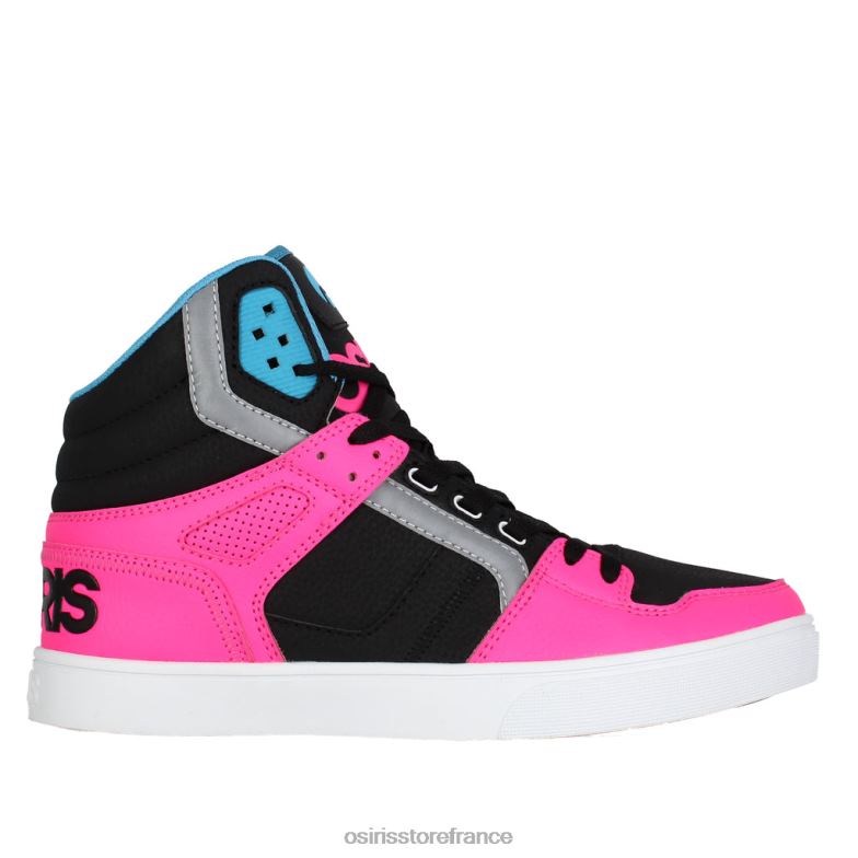 Osiris unisexe cloner 6N4H823 chaussure noir/rose/cyan