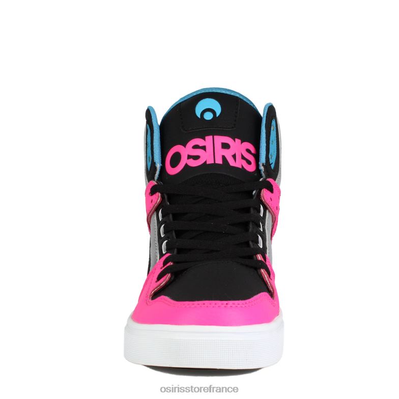Osiris unisexe cloner 6N4H823 chaussure noir/rose/cyan