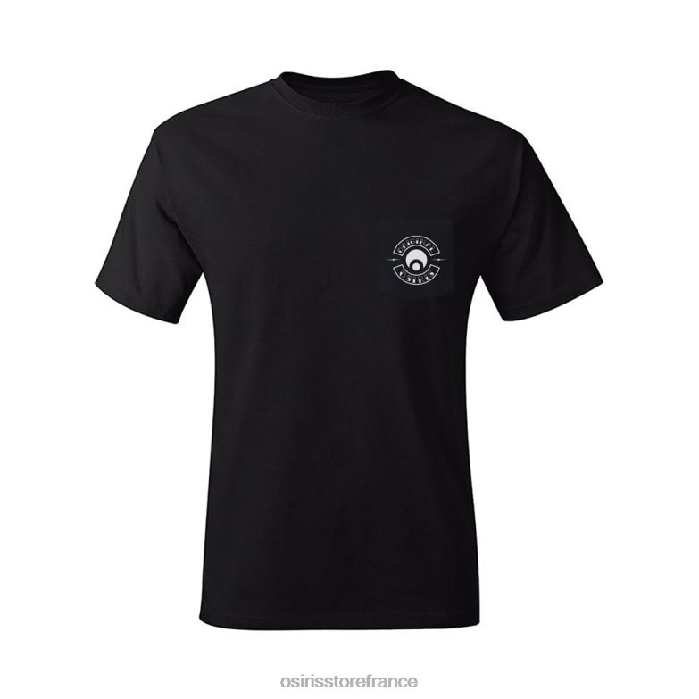 Osiris t-shirt à poche original sin noir JV0Z451 vêtements