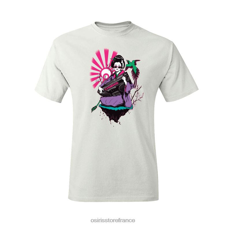 Osiris tee-shirt geisha blanc JV0Z446 vêtements