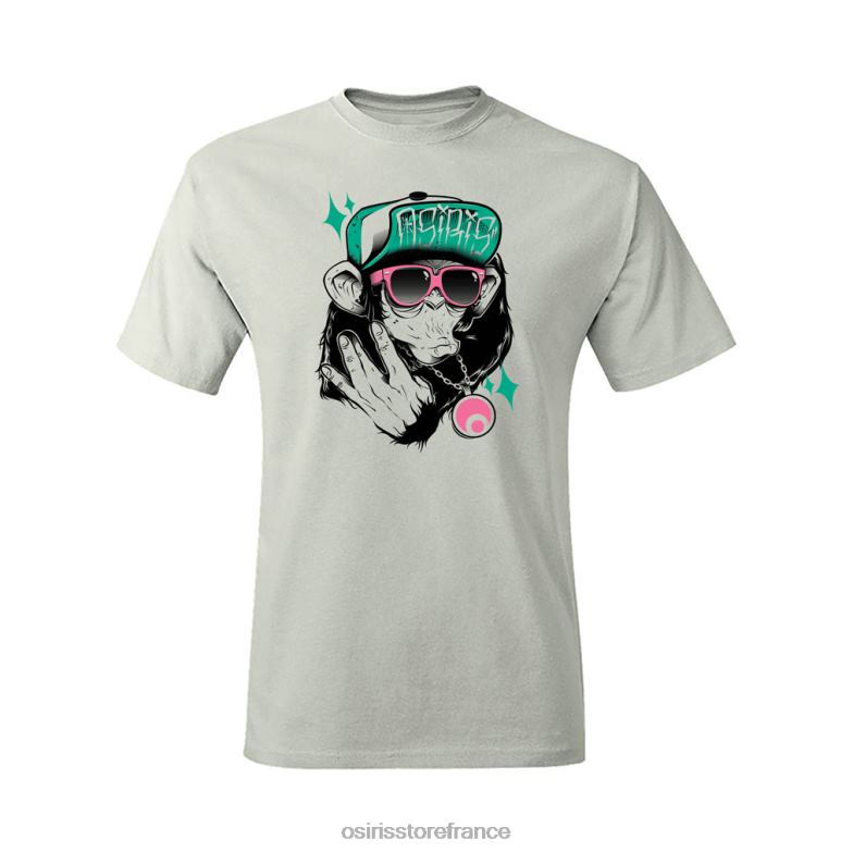 Osiris unisexe tee côte gauche 6N4H831 T-shirt étain